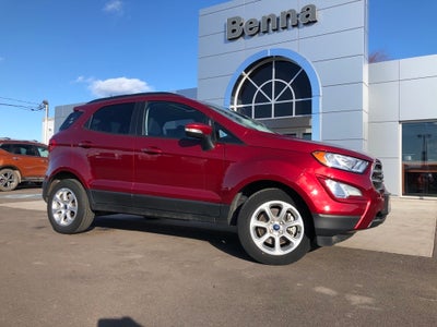 2021 Ford EcoSport SE FWD (Ford Blue Advantage Certified)
