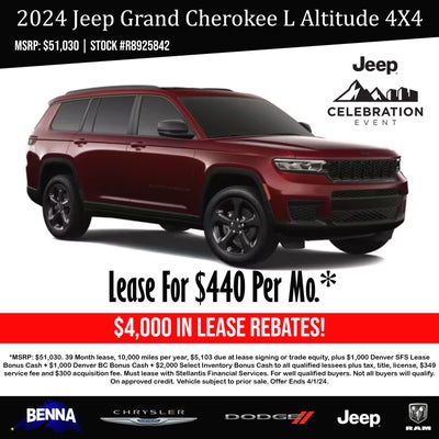2024 Jeep Grand Cherokee L Laredo 4X4