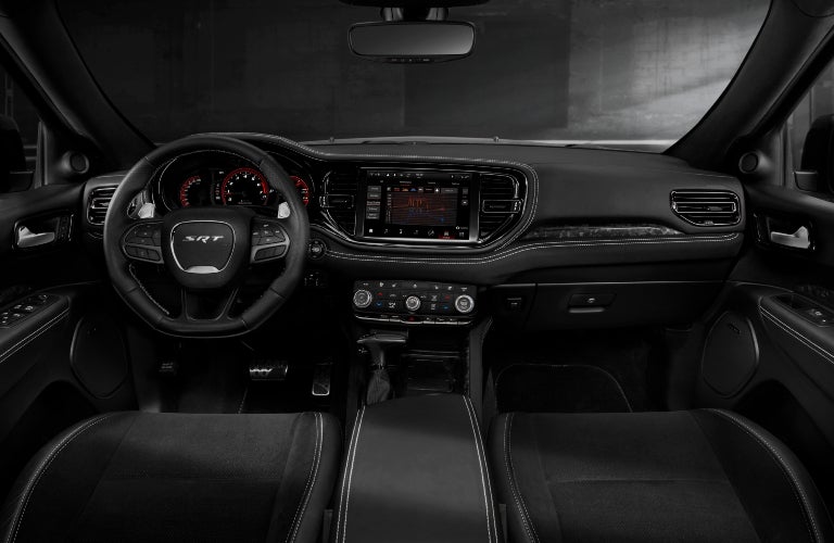 2023 Dodge Durango black interior and dash