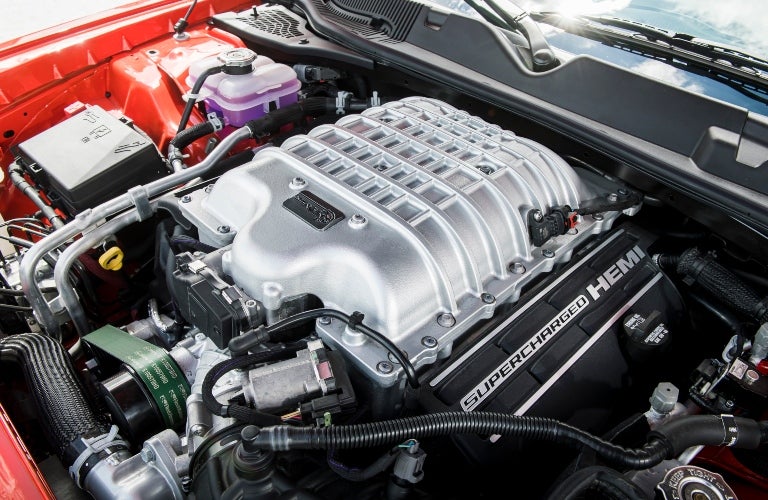 2023 Dodge Challenger HEMI Super-charged V-8 Engine