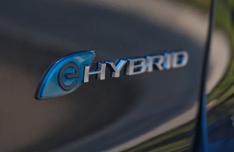 Chrysler Pacifica Hybrid eHybrid Badge